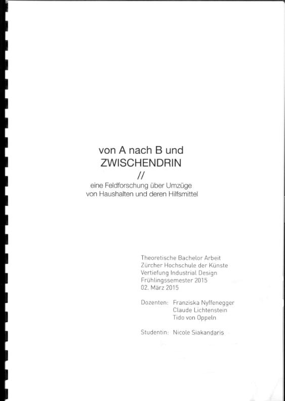 Von A nach B und Zwischendrin