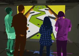 Public Screen Multiplayer Games