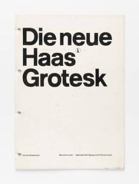 [Die Neue Haas Grotesk]