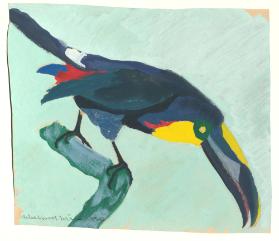 10.1 Vögel, Bleistift, Kohle, 10.2 Vögel, Farbstift, Tempera, 10.3. Diverse Tiere, 10.4 Tierkompositionen, 10.5 Illustrationen