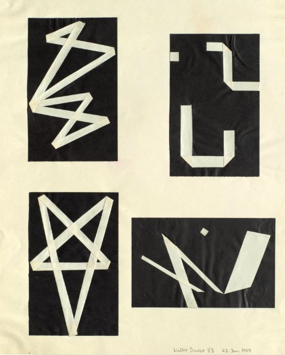 Schülerarbeiten von Walter Binder