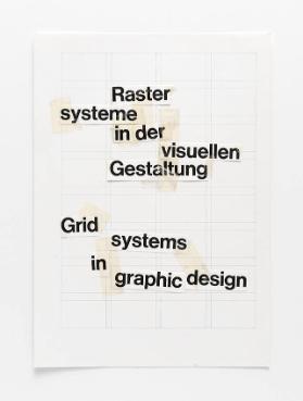 Rastersysteme in der visuellen Gestaltung