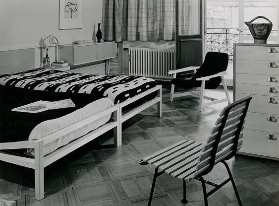 Tätigkeit des von Herr Dr. Rotzler, Schlafzimmer Willy Rotzler