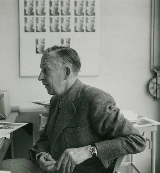 Hans Finsler ; Einzelseite aus Portfolio ; KGS - XXXI - III- MCMLI