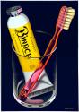 2. Transparenz ; 04 Binaca Zahnpasta, 1941, Plakat, Niklaus Stoecklin, © 2004, ProLitteris, 803…