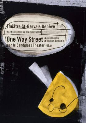 One Way Street - par le Sandglass Theater (USA) - une évocation de Walter Benjamin - Théâtre St-Gervais Genève