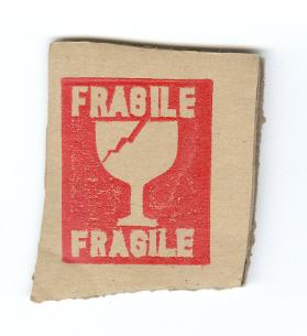 [Piktogramme zum Thema zerbrechlich, Glas mit Stiel]