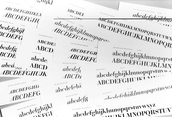 Frische Schriften ; Pressefoto