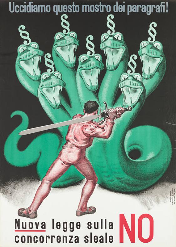 Uccidiamo questo mostro dei paragrafi! Nuova legge sulla concorrenza sleale No
