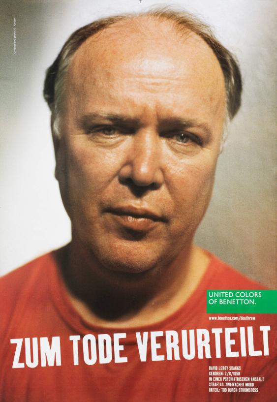 United Colors of Benetton. Zum Tode verurteilt - David Leroy Skaggs