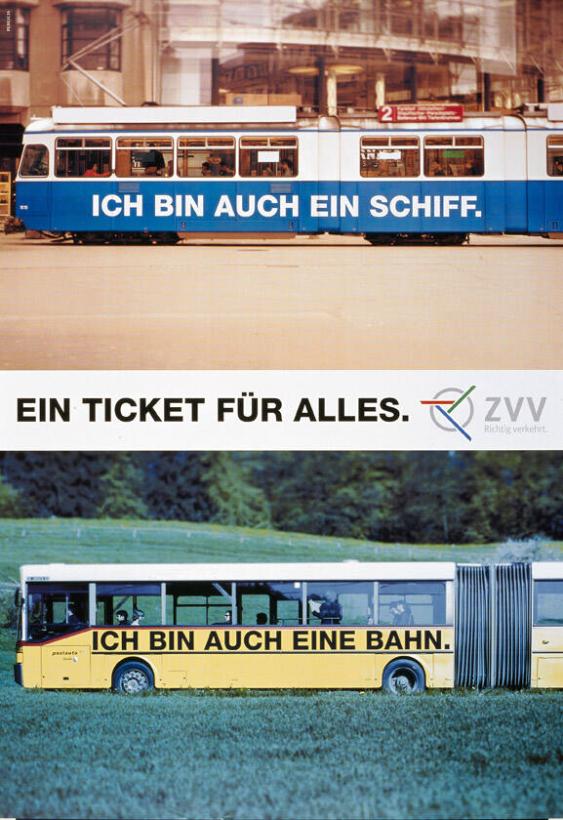 Zürcher Verkehrsverbund, ZVV, Zürich, CH