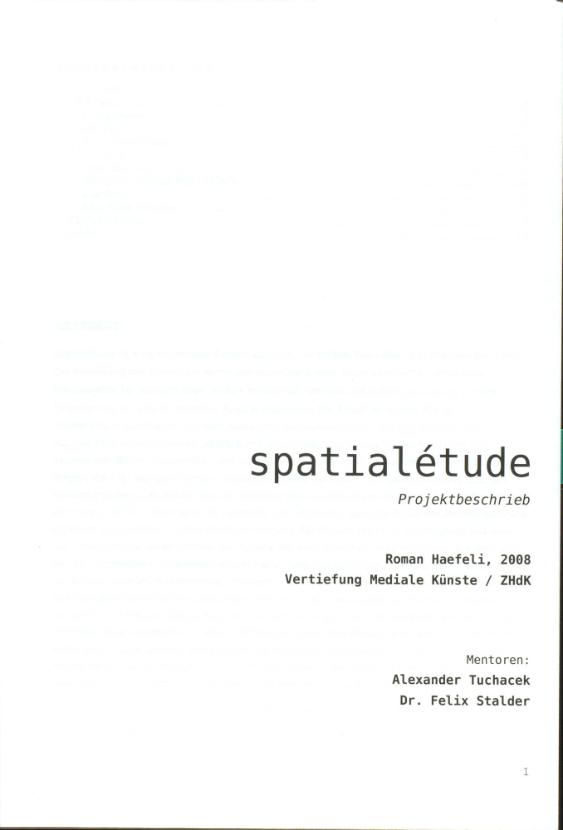 Spatialétude