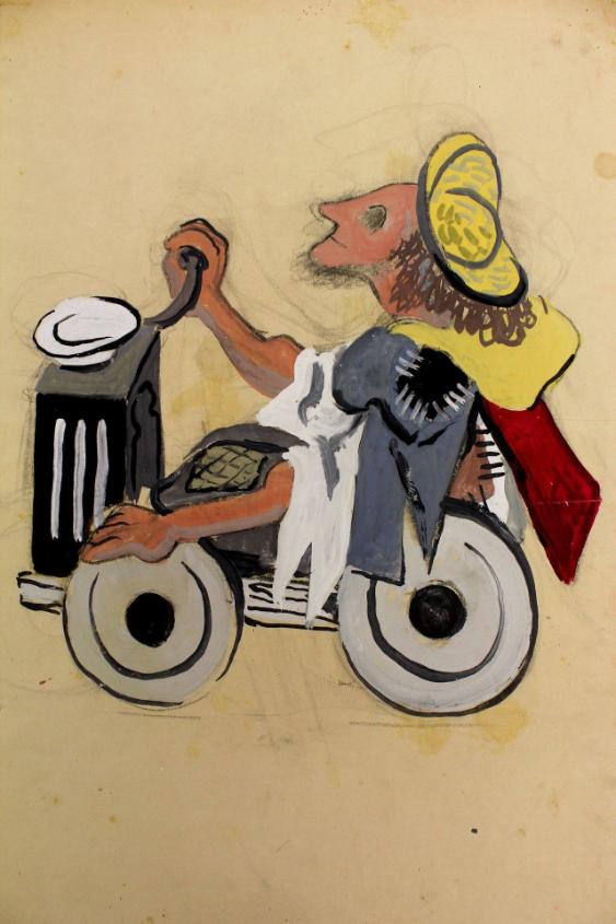 J-A, J-A: Krüppel mit Drehorgel