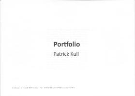 Portfolio Patrick Kull