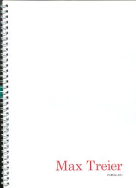Max Treier Portfolio 2013