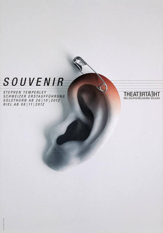 Souvenir - Stephen Temperley - Schweizer Erstaufführung - Solothurn ab 26.10.2012 - Biel ab 08.11.2012 - Theater Biel Solothurn