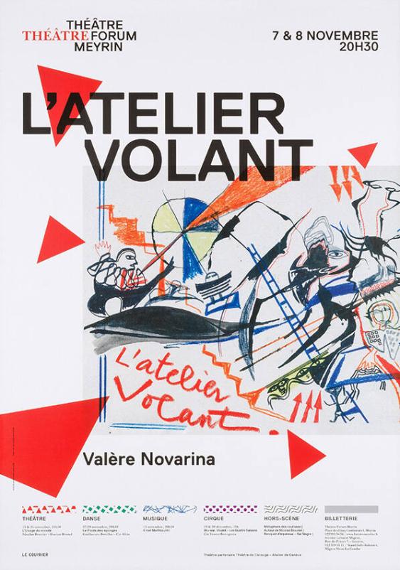 L'atelier volant - Valère Novarina - Théâtre Forum Meyrin
