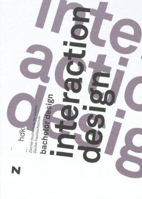 Bachelor Design, Interation Design