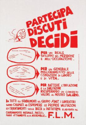 Partecipa - Discuti  - Decidi - F. L. M.