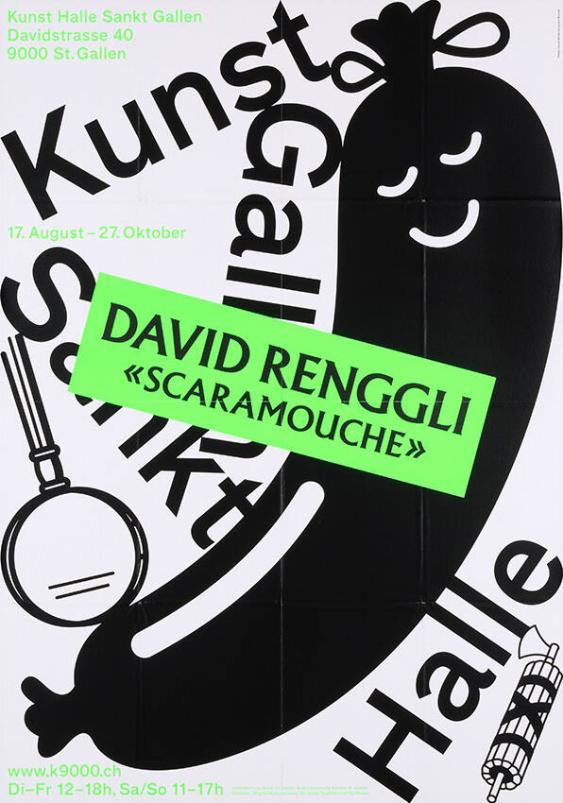 Kunst Halle Sankt Gallen - David Renggli - "Scaramouche"