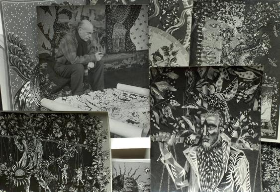 Moderne Aubusson-Teppiche und Sonderausstellung Jean Lurçat