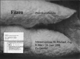 Filzen Praktikumsbericht