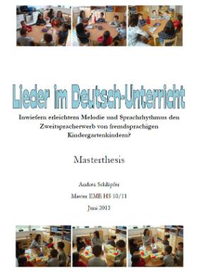 Lieder im Deutsch-Unterricht