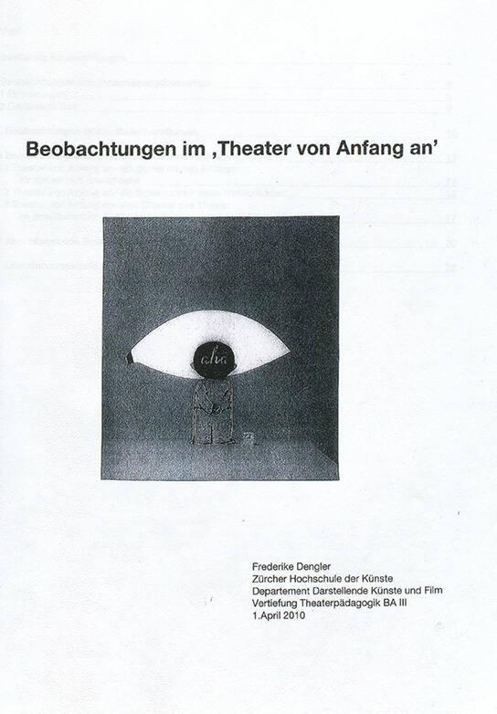 Beobachtungen im "Theater von Anfang an"