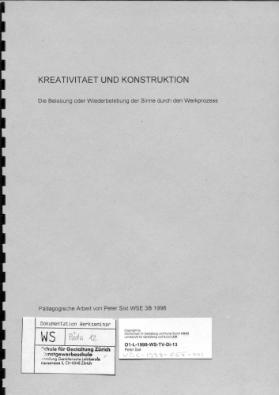 Kreativität und Konstruktion