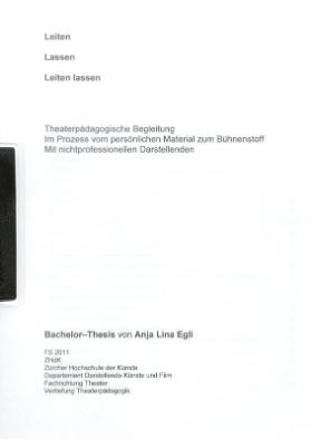 Leiten Lassen Leiten lassen