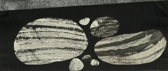 Naturstudium. Steine, Felsen Kompositionen