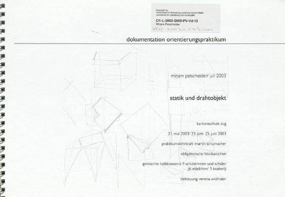 Statik und Drahtobjekt