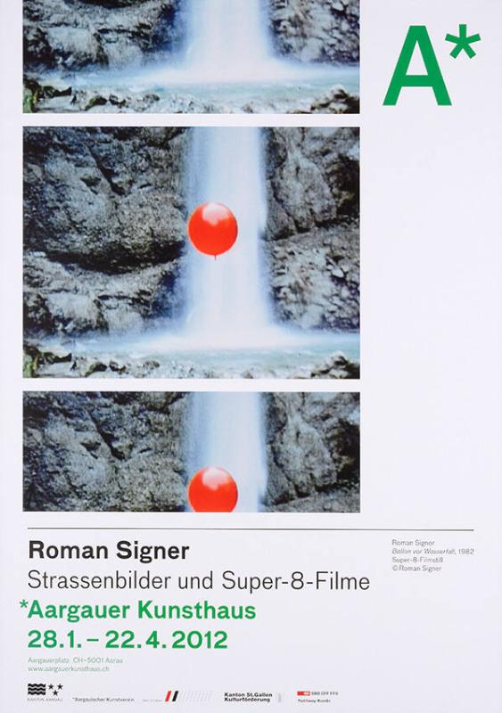 Roman Signer - Strassenbilder und Super-8-Filme - Aargauer Kunsthaus