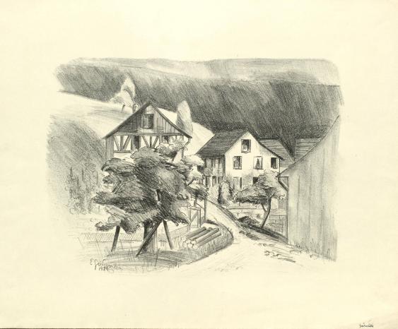 Naturstudien, Landschaften, Innenräume