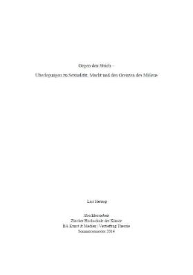 Gegen den Strich –