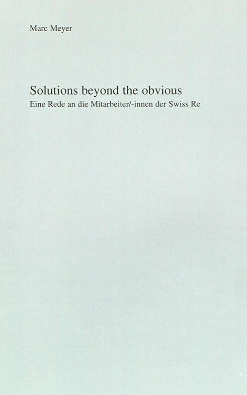 Solutions beyond the obvious
