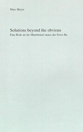 Solutions beyond the obvious