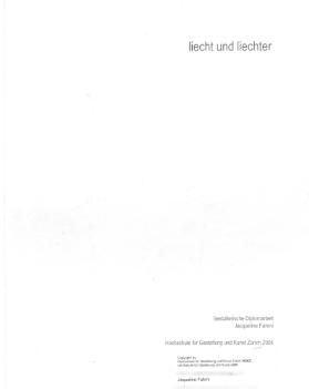 Liecht und Liechter