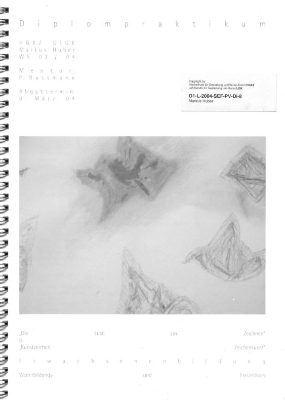 "Die Lust am Zeichnen" und "Kunstzeichen - Zeichenkunst"