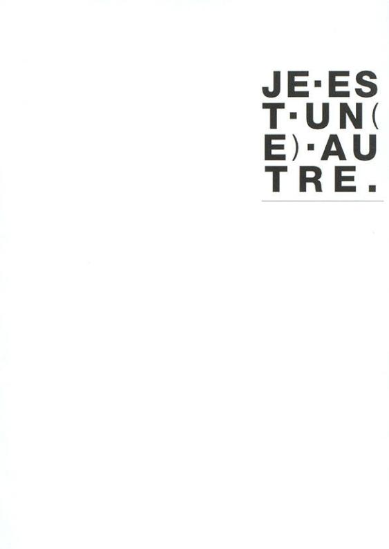 Je est un(e) autre