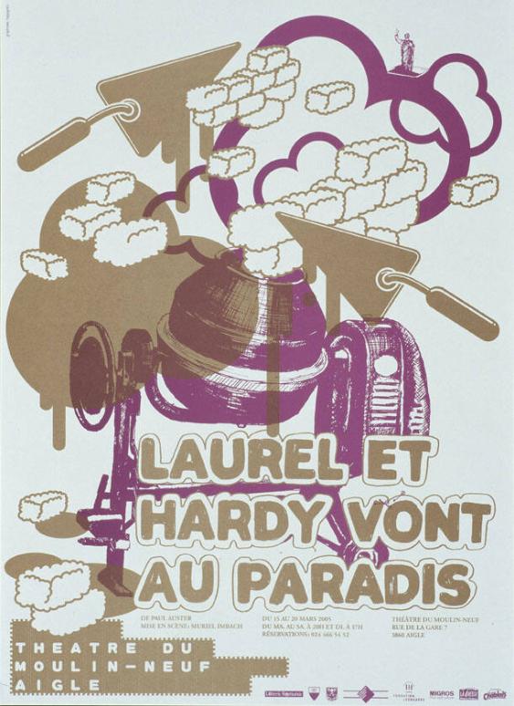 Laurel et Hardy vont au Paradis - De Paul Auster - Théatre du Moulin-Neuf Aigle