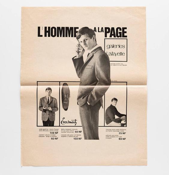 L'homme à la page