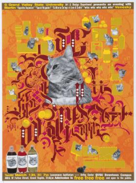 Grand Valley University Department of Art & Design Present an Evening With Martin Venezky.