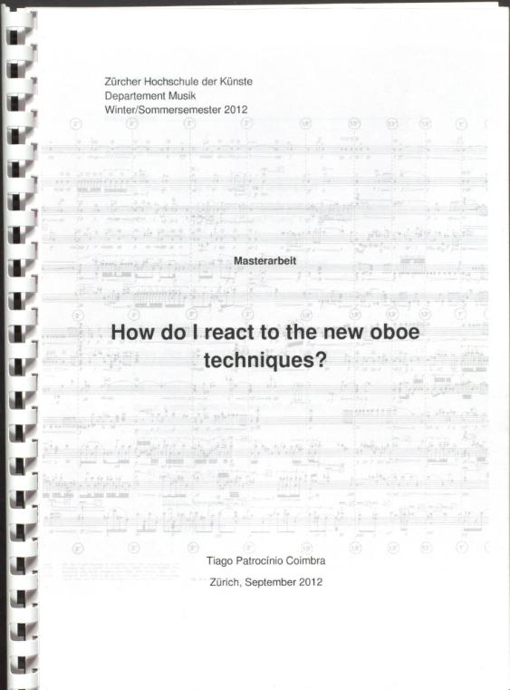 How do I react to the new oboe techniques?