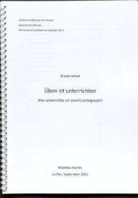 Üben ist unterrichten