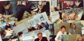 Lego serious play, Strategiespiel im Rahmen der Ausstellung Be creative: Reportage