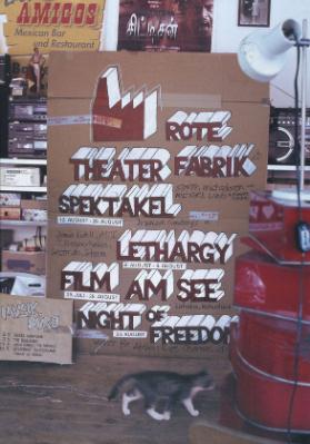 Rote Fabrik - Theater Spektakel - Lethargy - Film am See - Night of Freedom - Musikbüro