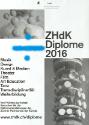 ZHdK Diplome 2016: Plakat