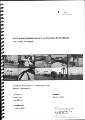 Partizipative Gestaltungsprojekte im öffentlichen Raum