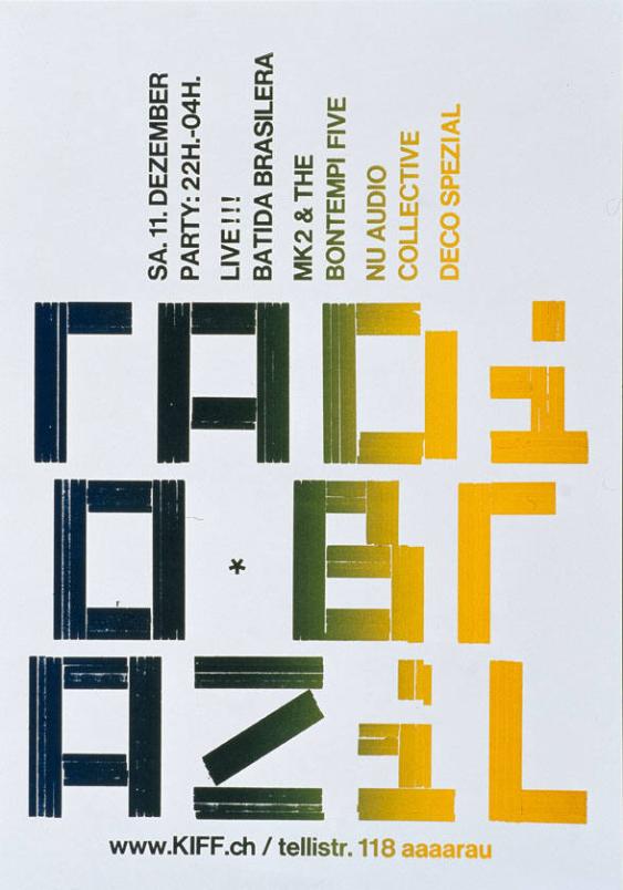 Radio Brazil - Sa. 11. Dezember - Kiff Aarau